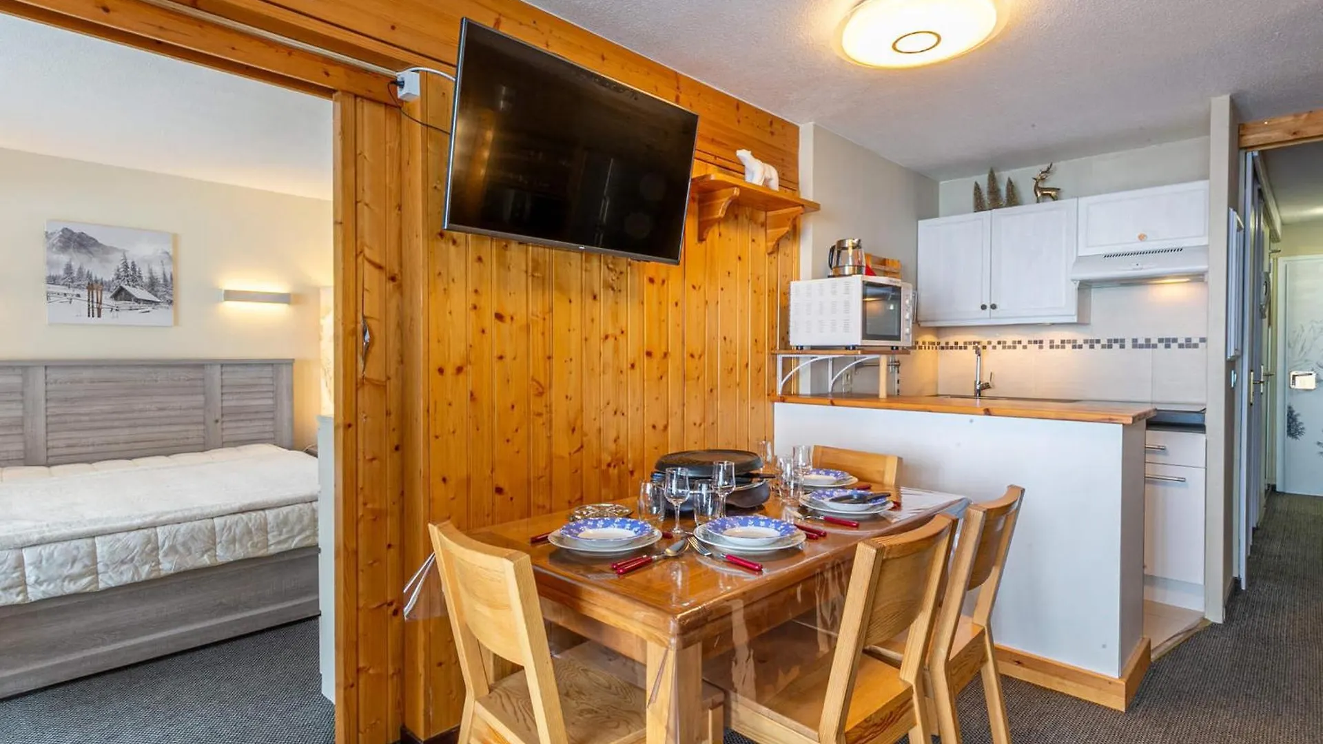 Appartement Coquet Avec Balcon, Wifi, 2 Pieces, Val-D'Isere - Fr-1-694-367 فرنسا